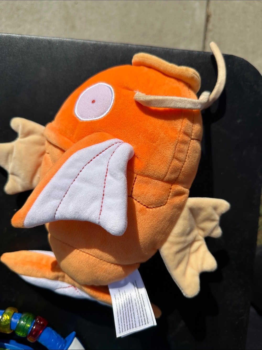 Pokemon Orange Magikarp Plush Toy - Soft Collectible